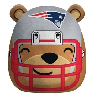 Patriots Bear Plush Pillow